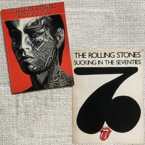 Rolling Stones Vintage Songbooks Sucking In Seventies & Tattoo You Chords